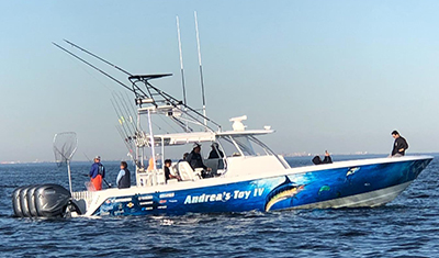 Andreas Toy Charter Boat