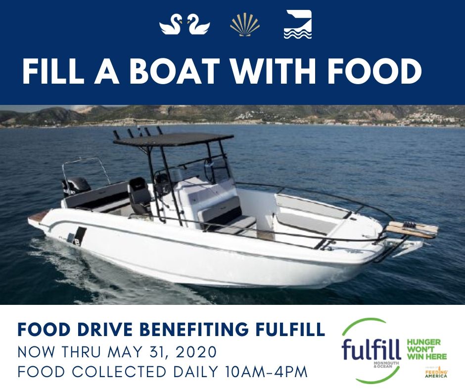 Help Clarks Landing "Fill a Boat with Food" to carry our Jersey Shore community through stormy times