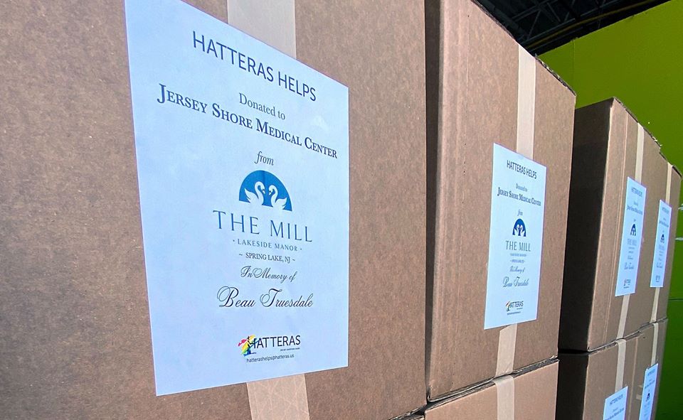 Clarks Landing Group's Support of Hatteras Helps Produces 2,000 PPE for Frontline Workers